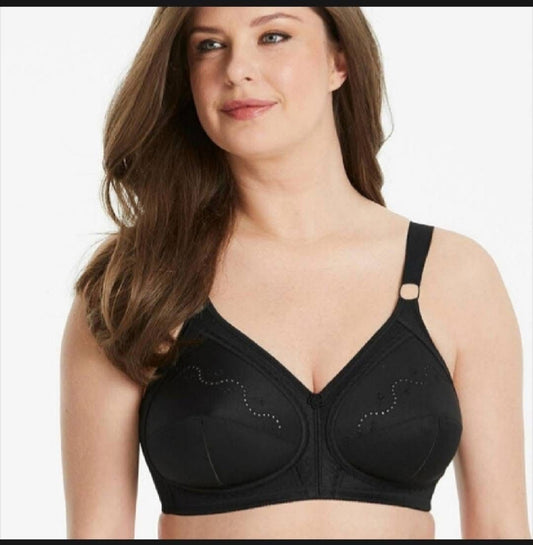 Women’s 100% Cotton Comfort Bra – Box Packed | Soft Daily Wear | B & D Cup | Sizes 32–42 | 4 Colors