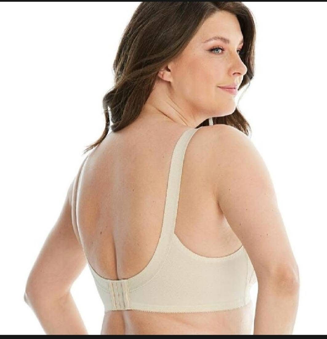 Women’s 100% Cotton Comfort Bra – Box Packed | Soft Daily Wear | B & D Cup | Sizes 32–42 | 4 Colors