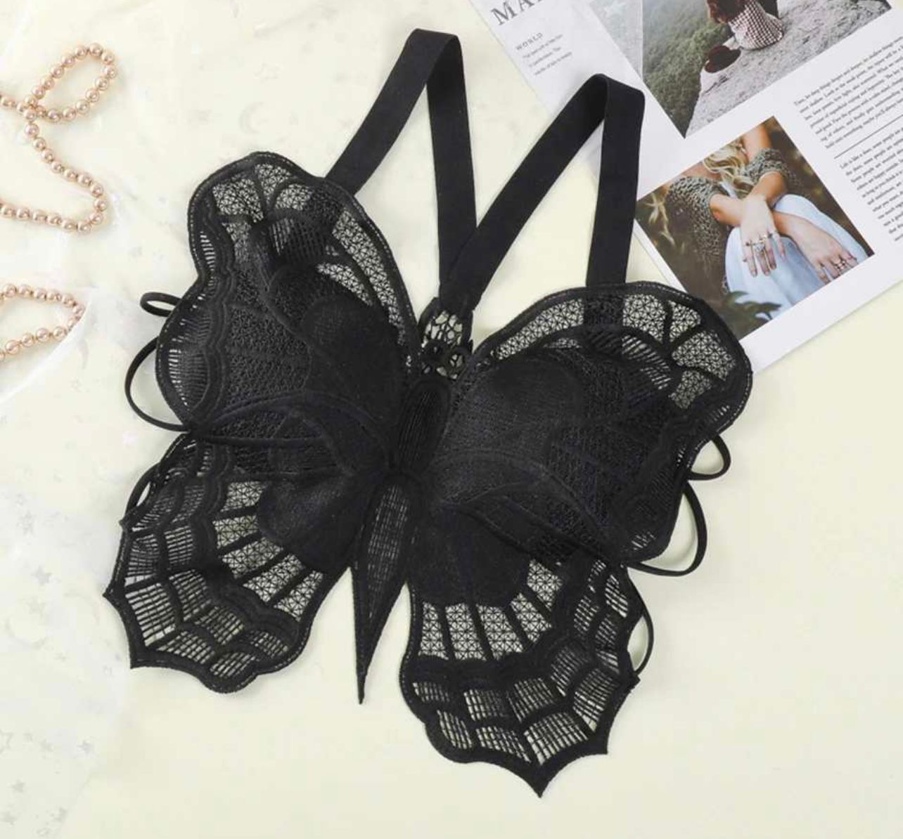 China Imported Fancy Butterfly Foam Panties - Soft & Stylish Women's Underwear (Size 32-36,