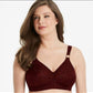 Women’s 100% Cotton Comfort Bra – Box Packed | Soft Daily Wear | B & D Cup | Sizes 32–42 | 4 Colors