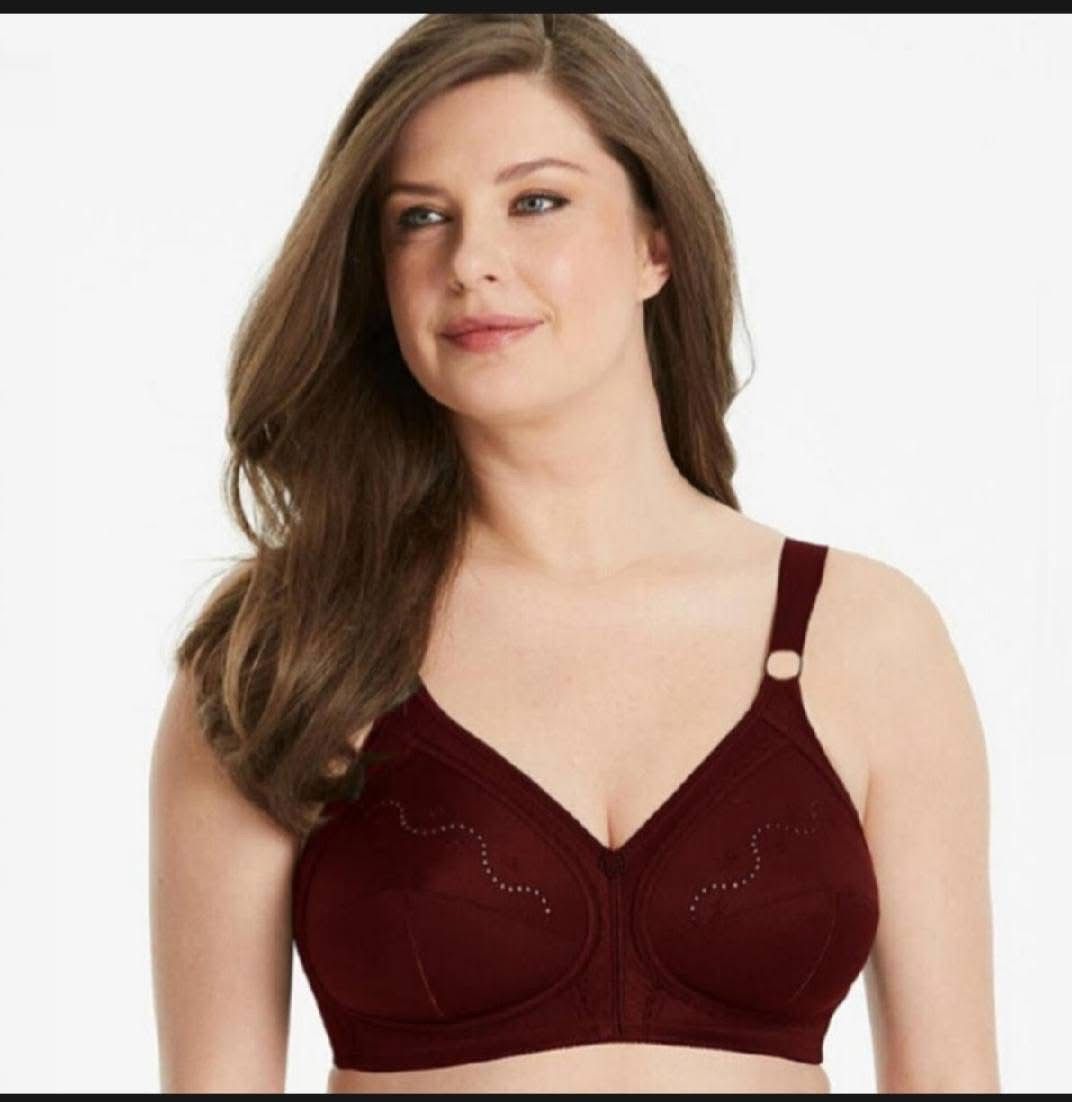 Women’s 100% Cotton Comfort Bra – Box Packed | Soft Daily Wear | B & D Cup | Sizes 32–42 | 4 Colors
