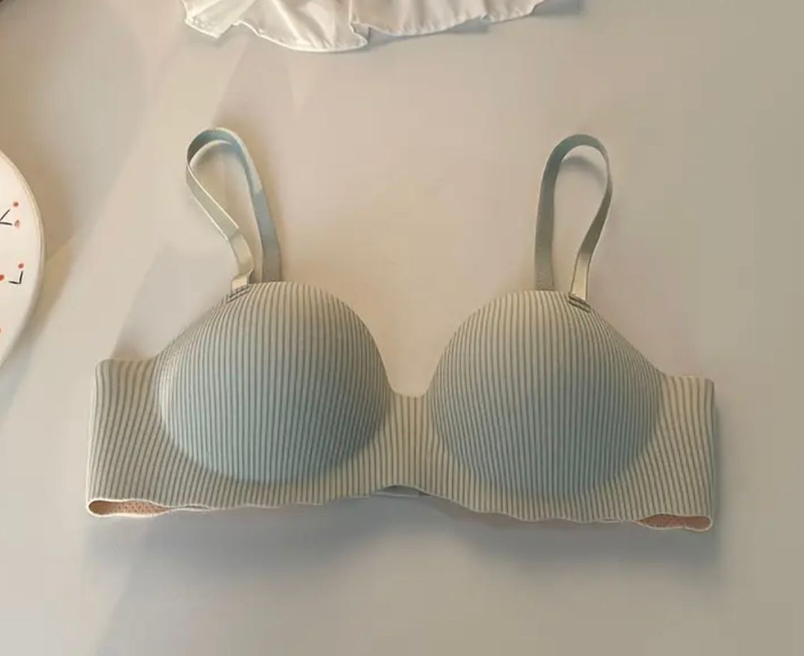 "Made in China | Malai Soft Push-Up Half Cup Bra – Premium Quality, Sizes 32-38"