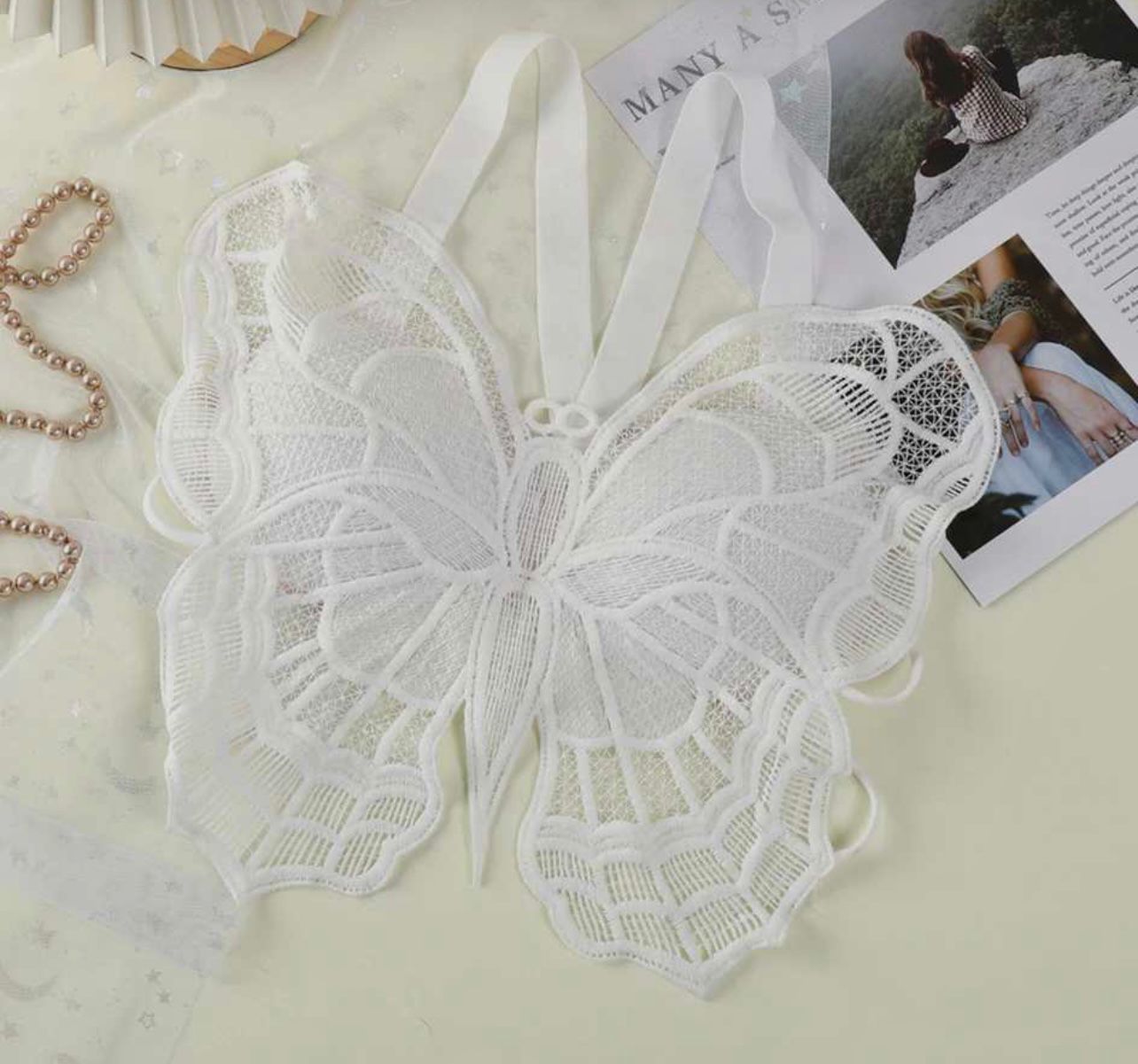 China Imported Fancy Butterfly Foam Panties - Soft & Stylish Women's Underwear (Size 32-36,