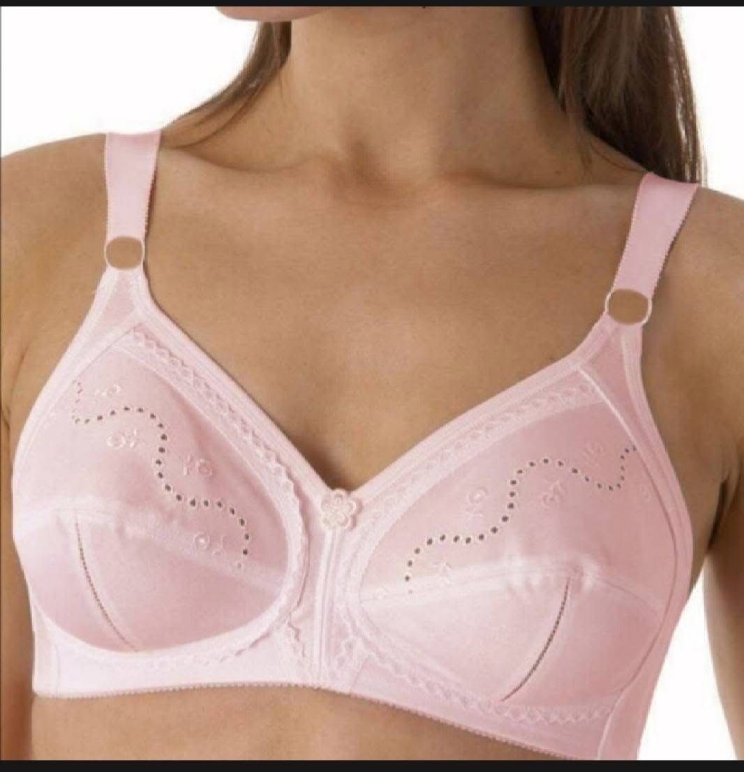Women’s 100% Cotton Comfort Bra – Box Packed | Soft Daily Wear | B & D Cup | Sizes 32–42 | 4 Colors
