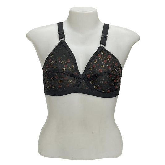 Pack of 4 Cotton & Jersey Bras for Women & Girls – Soft, Comfortable, Full Coverage (Sizes 32–42)