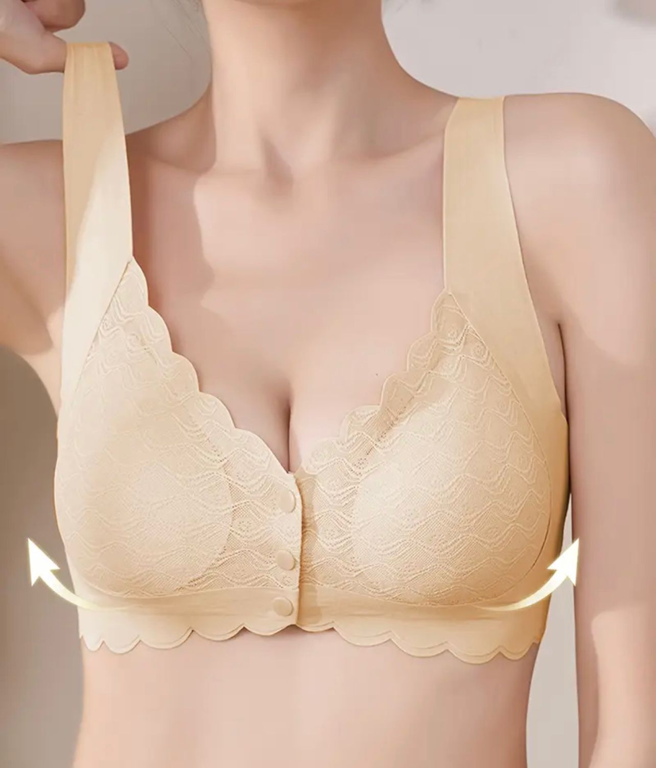 Imported Front Closure Padded Bra – Made in China | Premium Comfort | Sizes 36-40